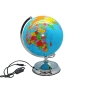 Poessa Globo Terraqueo 25cm Azul con Luin Interior