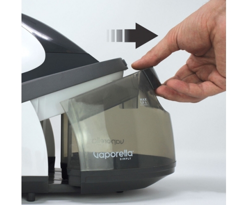 Polti Vaporella Simply VS10.12 2200 W 1,5 L Suela de cerámica Negro, Gris, Blanco
