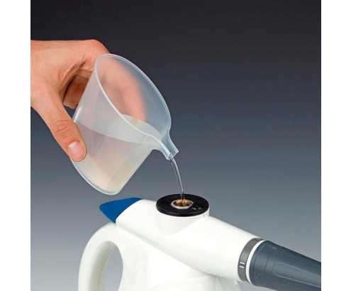 Polti Vaporetto First Limpiador a vapor portátil 0,2 L 1000 W Azul, Blanco