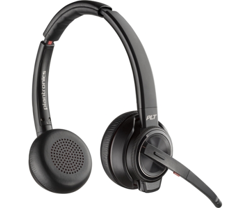 POLY Auriculares Savi 8220 UC con certificación Microsoft Teams DECT 1880-1900 MHz USB-A