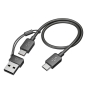 Poly Auriculares Voyager Focus 2 USB-C-C + adaptador USB-C/A