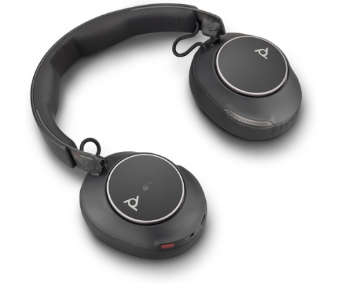POLY Voyager Surround 80 UC Auriculares Inalámbrico Diadema Música/uso diario USB Tipo C Bluetooth Negro