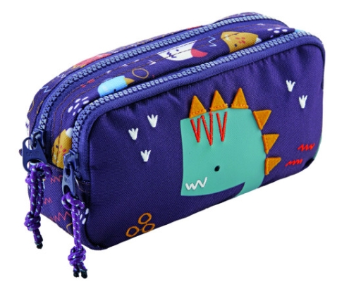 PORTATODOS DOBLE ORGANIZADOR RECICLADO FUN DINO MIQUELRIUS MR19250