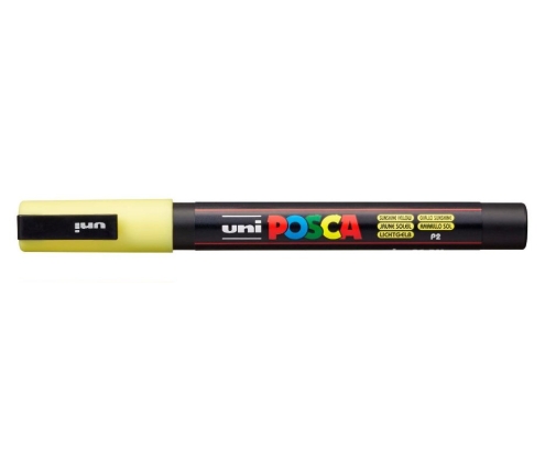 POSCA PC-3M marcador 1 pieza(s) Punta redonda Amarillo