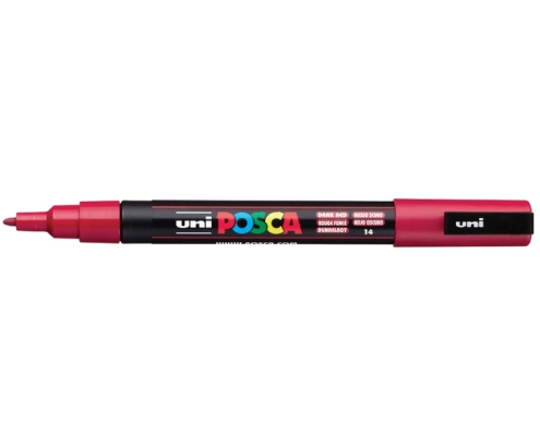 POSCA PC-3M Rojo oscuro