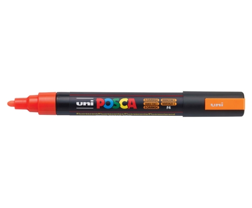 POSCA PC-5M Naranja fluorescente