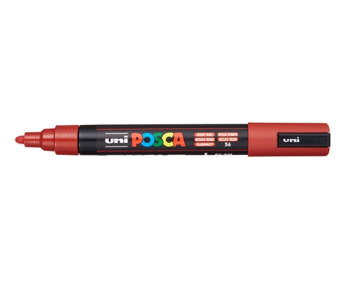 POSCA PC-5M Rojo rubí
