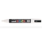 POSCA PC5M BL marcador 1 pieza(s) Punta fina Blanco