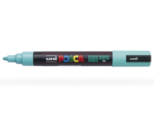 POSCA PC5M VE marcador 1 pieza(s) Punta fina Verde