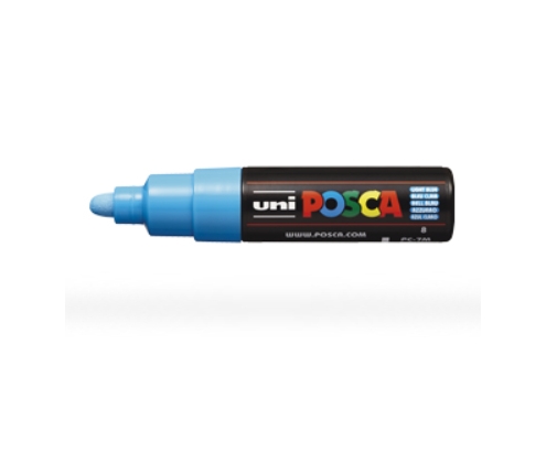 POSCA PC7M BC marcador 1 pieza(s) Azul claro