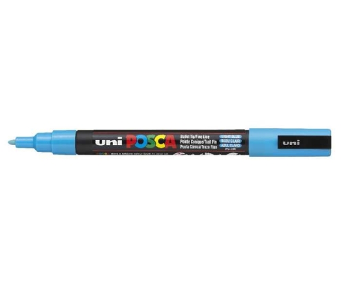 POSCA uni PC-3M marcador 1 pieza(s) Punta redonda Azul