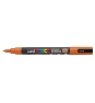 POSCA uni PC-3M marcador 1 pieza(s) Punta redonda Naranja