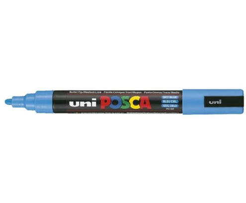 POSCA uni PC-5M marcador 1 pieza(s) Punta redonda Azul