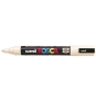POSCA uni PC-5M marcador 1 pieza(s) Punta redonda Beige