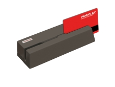 Posiflex MR*2200EU3B lector de tarjeta magnética USB Negro