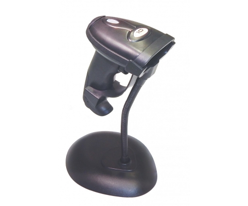 Posiflex Scanner 10POS Lector de códigos de barras portátil 1D Laser Negro
