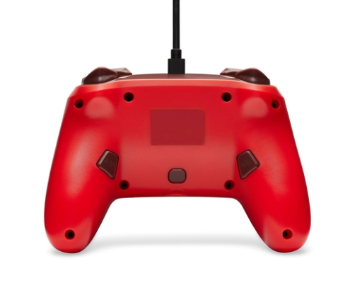 PowerA Enhanced Rojo USB Gamepad Analógico/Digital Nintendo Switch, Nintendo Switch OLED