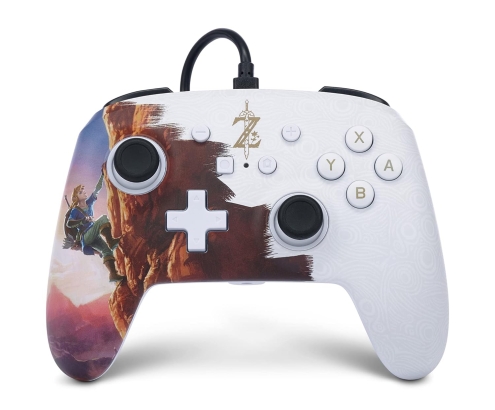 PowerA NSGP0031-01 mando y volante Negro, Marrón, Oro, Blanco USB Gamepad Analógico/Digital Nintendo Switch