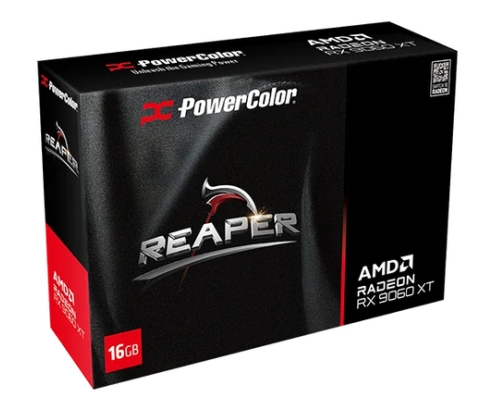 PowerColor Reaper AMD Radeon RX 9060 XT 16GB GDDR6