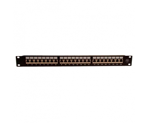 POWERGREEN PAT-06024-FT PATCH PANEL 24 PUERTOS Cat 6 FTP
