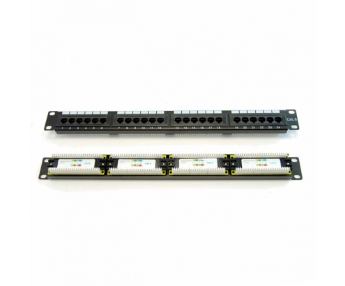 POWERGREEN PAT-06024-ST PATCH PANEL 24 PUERTOS Cat 6