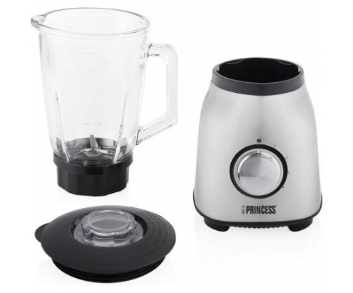 Princess 212091 Batidora de vaso 1000w acero inoxidable 