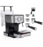 Princess 249412 Cafetera expreso y capsulas 1100w 1.5l negro acero inoxidable 