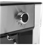 Princess 249412 Cafetera expreso y capsulas 1100w 1.5l negro acero inoxidable 