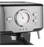 Princess 249412 Cafetera expreso y capsulas 1100w 1.5l negro acero inoxidable 