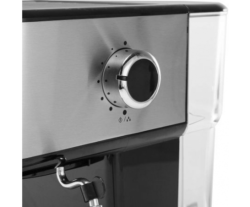 Princess 249412 Cafetera expreso y capsulas 1100w 1.5l negro acero inoxidable 