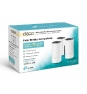 PUNTO DE ACCESO WIFI TP-LINK HIBRIDO MESH PACK 3 UNIDADES AC1200 + AC1000 2P GIGA 1P USB-C 2 ANTENAS INTERNAS COMPATIBLE CON ALEXA DECO P9(3-PACK) 