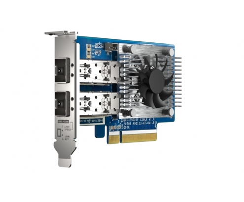 QNAP adaptador y tarjeta de red Interno Fibra 25000 Mbit/s PCI Express