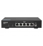 QNAP switch No administrado Gigabit Ethernet (10/100/1000) Negro