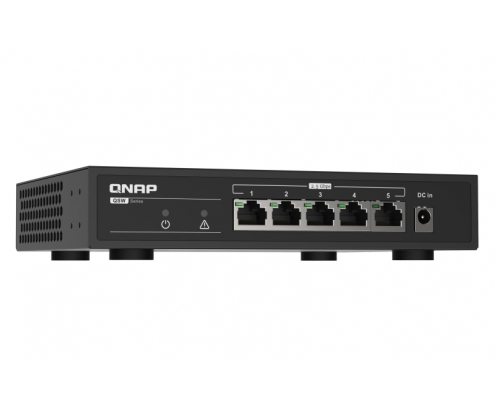 QNAP switch No administrado Gigabit Ethernet (10/100/1000) Negro