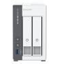 QNAP TS-216G servidor de almacenamiento NAS Torre Cortex-A Cortex-A55 4 GB Unidad de disco duro Blanco