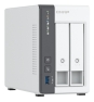 QNAP TS-216G servidor de almacenamiento NAS Torre Cortex-A Cortex-A55 4 GB Unidad de disco duro Blanco