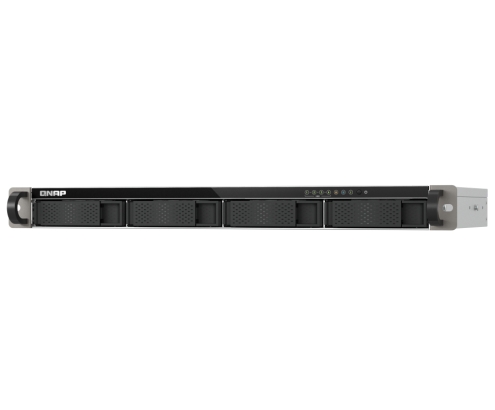 QNAP TS-433eU NAS Bastidor (1U) Cortex-A Cortex-A55 4 GB 0 TB QNAP Turbo System Negro