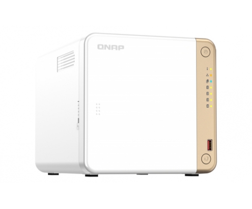 QNAP TS-462-4G servidor de almacenamiento NAS Torre Ethernet Blanco N4505