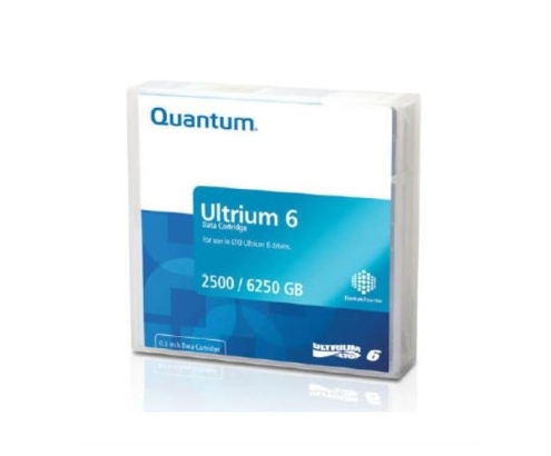Quantum MR-L6MQN-01 medio de almacenamiento para copia de seguridad Cinta de datos virgen 2,5 TB LTO 1,27 cm