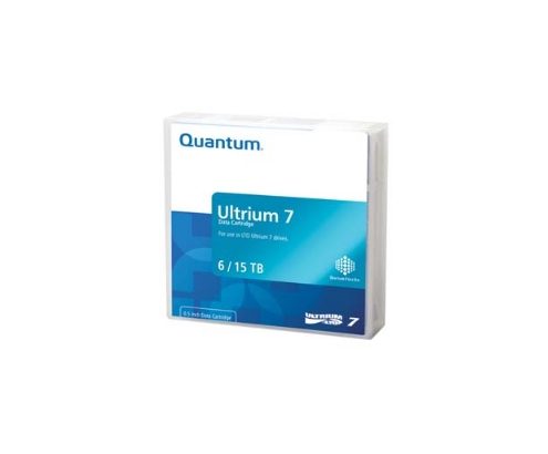Quantum MR-L7MQN-01 medio de almacenamiento para copia de seguridad Cinta de datos virgen 6 TB LTO 1,27 cm