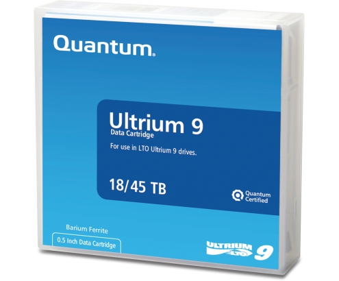 Quantum MR-L9MQN-01 medio de almacenamiento para copia de seguridad Cinta de datos virgen 18 TB LTO 1,27 cm