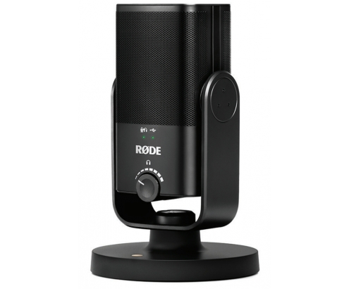 RÍ˜DE NT-USB mini Negro Micrófono de superficie para mesa