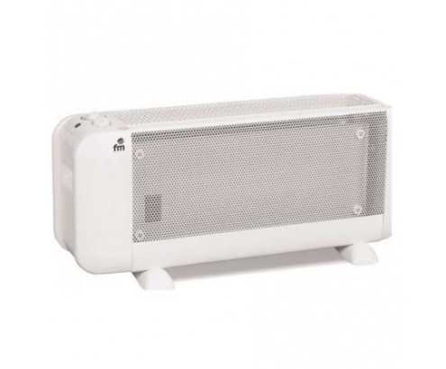 RADIADOR DE MICA FM 1500W 2 POTENCIAS CALOR POR RADIACION Y CONVECCION PLENO RENDIMIENTO EN 1 MINUTO BM-15