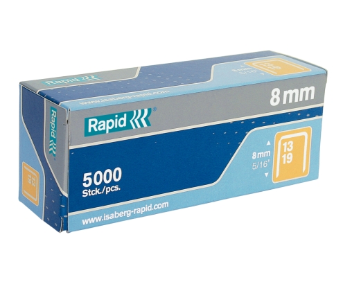 Rapid 11835600 grapa Paquete de grapas 5000 grapas