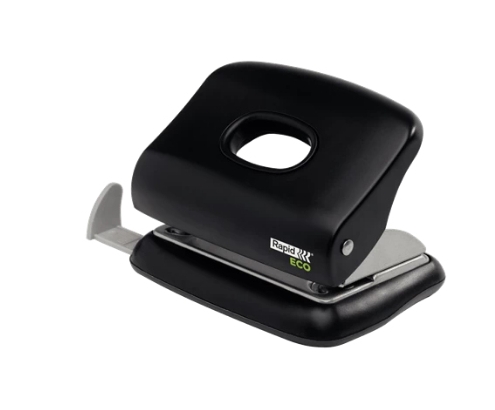 Rapid 24845300 perforador de papel 20 hojas Negro