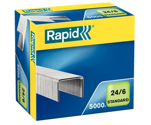 Rapid 24859800 grapa Paquete de grapas 5000 grapas