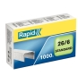 Rapid 24861300 grapa Paquete de grapas 1000 grapas