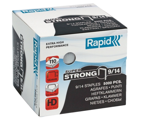 Rapid 9/14 Paquete de grapas 5000 grapas
