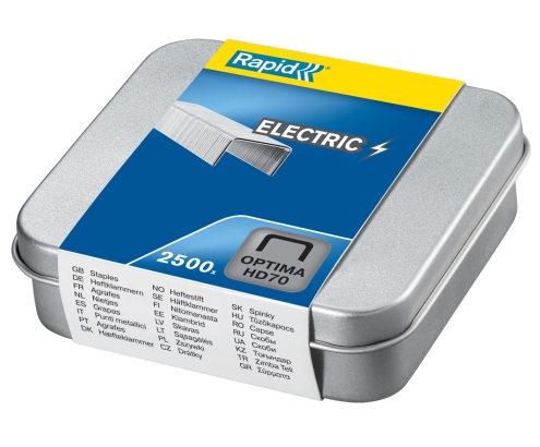 Rapid Optima HD70 Paquete de grapas 2500 grapas