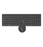 Rapoo 9700M teclado Ratón incluido Universal Bluetooth QWERTY Negro
